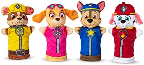 Melissa & Doug Melissa Doug PAW Patrol Hand Puppets 4 Puppets 4 Cards
