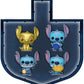 Funko Pocket POP Stitch - Dreidel Box - Disney Lilo Stitch - Keychain Novelty Keyring -