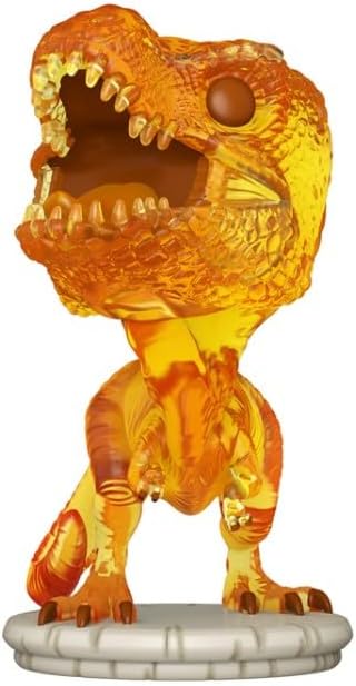 Funko Pop Movies Jurassic Park 1380 30th Anniversary Amber Tyrannosaurus Rex T