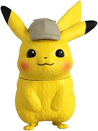 Pokemon Detective Pikachu Battle Figure 6Pc Multipack - Comes with Two 2 Pikachu 2