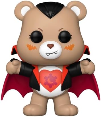 Funko POP Movies Universal Monsters x Care Bears - Tender Heart Bear As Dracula - Collectable Vinyl Figure