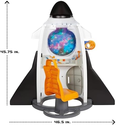 Little Tikes Adventure Rocket Realistic Space Astronaut Pretend Role Play for Boys Girls