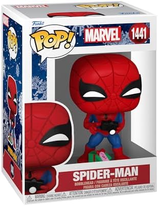 Funko POP Marvel Spiderman with Open Gift - Spider-Man - Marvel Comics - Collectable Vinyl Figure