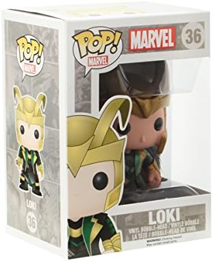Funko POP Marvel Bobble Helmet Loki Action Figure