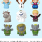 Fisher-Price Little People Toddler Toy Disney Frozen Carry Along Castle Case Playset