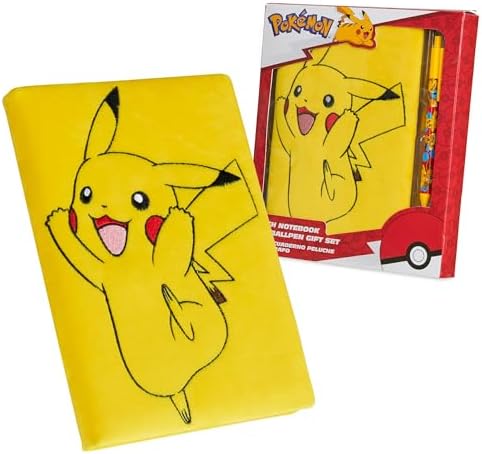Pokemon Notebook Set for Teens Diary with Lock or Journal Pen Set Anime GiftsNotebookSet