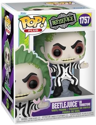 Funko POP Plus Beetlejuice - Beetlejuice on Tombstone - Collectable Vinyl Figure