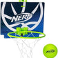 Nerf Nerfoop - The Classic Mini Foam Basketball and Hoop - Hooks On Doors - Indoor and