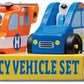 Melissa & Doug Melissa Doug Emergency Vehicle Wooden With 4 Vehicles 4 Play Figures