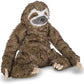 Melissa & Doug Melissa Doug Lifelike Plush Sloth Stuffed Animal 12W x 14.5H x 9D in