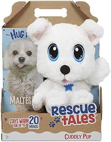 Little Tikes Rescue Tales Cuddly Pup Maltese Pet Toy