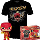 Funko Pop Toy Figure - The Flash - DC Comics - T-Shirt - Clothes with Collectable Vinyl Figure