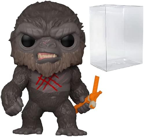 Funko POP Godzilla vs Kong - Battle Scarred King Kong Funko Pop Vinyl Figure Bundled with