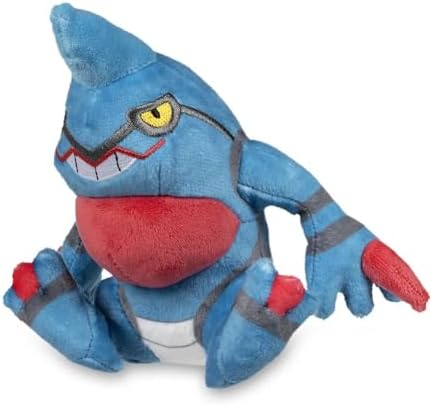 Pokemon Center Sitting Cuties Toxicroak Plush 454 - Generation 4-6 in