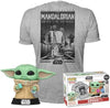 Funko Pop Tee The Mandalorian - Grogu with Cookies - M