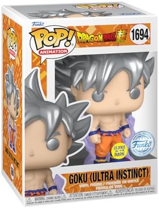 Funko Pop Goku Ultra Instinct Glows in The Dark 1694