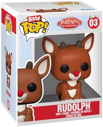 Funko Bitty Pop Rudolph Mini 4-Pack - Bumblea Yukon Corneliusa Rudolph Mystery Chase