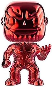 Funko Pop Avengers 289 Thanos Red Chrome no Sticker