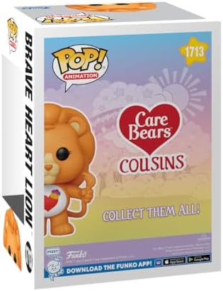 Funko POP TV CB Cousins - Brave Heart Lion - Care Bears - Collectable Vinyl Figure