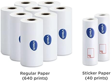 VTech KidiZoom PrintCam Paper Refill 10-Pack White