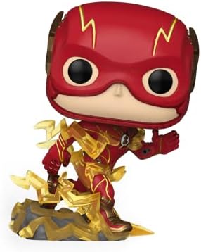 Funko POP Movies The Flash Running - Glow in The Dark - DC Comics - Collectable Vinyl Figure