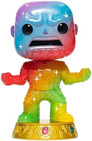 Funko Marvel Infinity Saga Thanos Art Series Pop Vinyl Figure with Premium Pop Protector