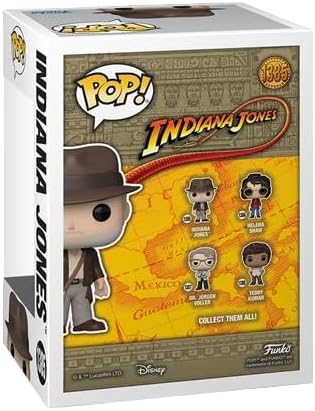 Funko Pop Movies Indiana Jones and The Dial of Destiny - Indiana Jones Bundled with a