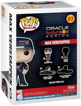 Funko POP Vinyl Formula 1- Max Verstappen - Red Bull F1 - Collectable Vinyl Figure