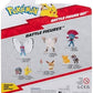 Pokemon Battle Figure 3 Pack - Features 2-Inch Snivy and Pawmi and 3-Inch Lucario Battle