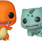 Funko Pop Pokemon Collectors Set 1 - Charmander Bulbasaur