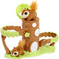 Little Tikes Springlings Surprise Poppin' Treehouse Set with Two Plush Pets