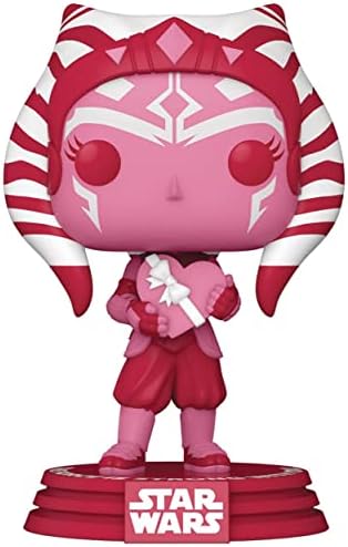 Funko POP Star Wars Valentines - Ahsoka Tano Funko Vinyl Figure Bundled with Compatible
