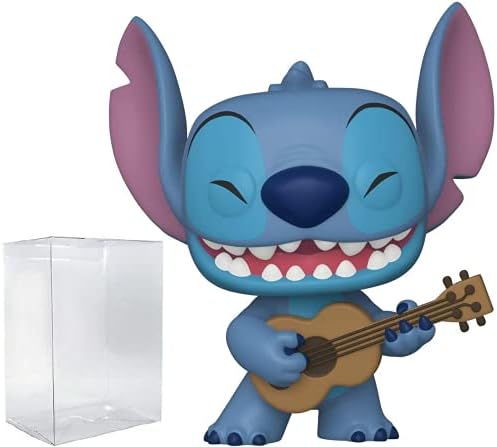Funko POP Disney Lilo Stitch - Stitch with Ukulele Pop Vinyl Figure Bundled with
