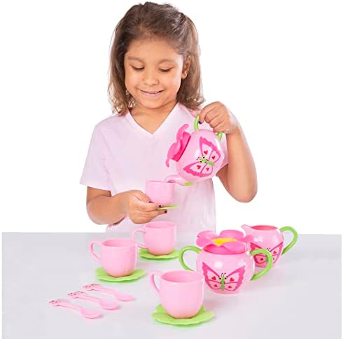 Melissa & Doug Melissa Doug Bella Butterfly Tea Set FFP