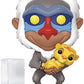 Disney The Lion King - Rafiki with Simba Funko Pop Vinyl Figure Bundled with Compatible