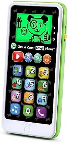 LeapFrog Chat and Count Emoji Phone Green