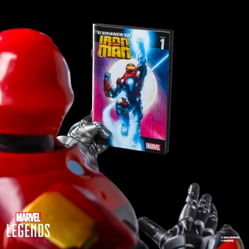 Marvel Legends Series Ultimate Iron Man Comics-Inspired 6-Inch Scale Action Figure with