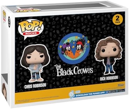 Funko POP Rocks The Black Crowes 2-Pack - Chris Robinson - Collectable Vinyl Figure