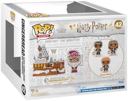 Funko POP Town Harry Potter Gingerbread - Albus Dumbledore Hogwarts - Collectable Vinyl Figure