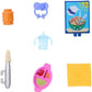 Barbie Skipper Doll Playset with Babysitting Set Themed to Mealtime Color-Change Toy Play