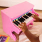 Melissa & Doug Melissa Doug Learn-to-Play Pink Piano With 25 Keys and Color-Coded Songbook