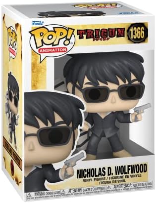Funko POP Animation Trigun - Nicholas D. Wolfwood - Collectable Vinyl Figure