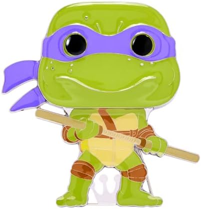 Funko Pop Enamel Pin Teenage Mutant Ninja Turtles - Donatello Enamel Pins - Cute