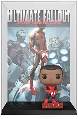 Funko Pop Marvel Comics Miles Morales Ultimate Fallout US Vinyl Cover with Figure
