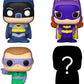 Funko Bitty POP DC - Batgirl 4-Pack - Batman Batgirl The Riddler and A Surprise Mystery