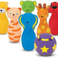 Melissa & Doug Melissa Doug K's Bowling Friends and Game With 6 Pins and Convenient