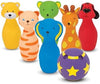 Melissa & Doug Melissa Doug K's Bowling Friends and Game With 6 Pins and Convenient