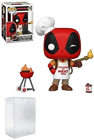 Funko Backyard Griller Deadpool Pop 774 Pop Marvel Deadpool Vinyl Figure Bundled with