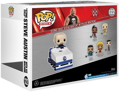 Funko POP Ride Super Deluxe Stone Cold Steve Austin Austin Zamboni - WWE - Collectable Vinyl Figure