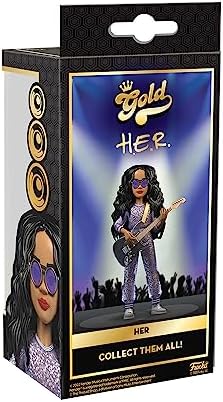 Funko Gold Vinyl Music - H.E.R. 5 Inch Premium Vinyl Figure